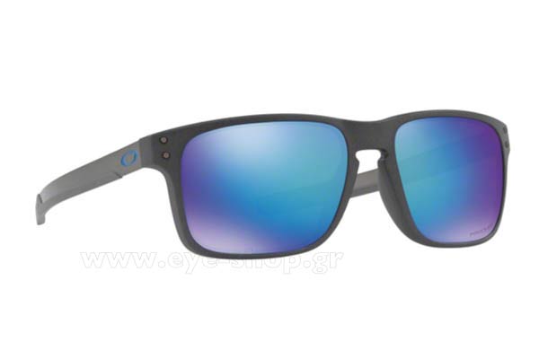 Sunglasses Oakley Holbrook Mix 9384 10 STEEL prizm sapphire polarized