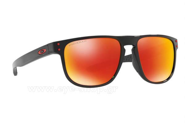 Sunglasses Oakley HOLBROOK R 9377 07 POLISHED BLACK prizm ruby polarized