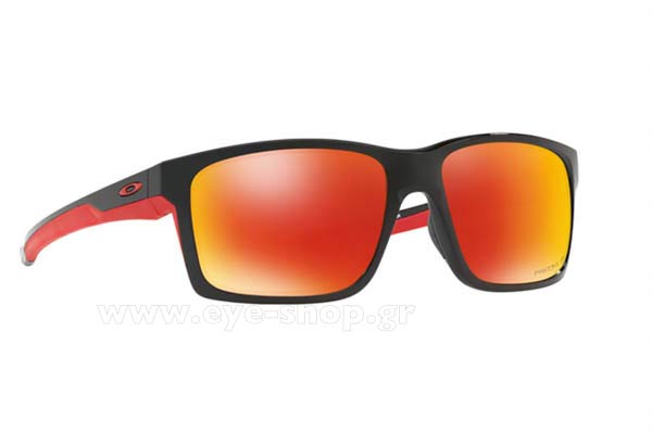 Sunglasses Oakley MAINLINK 9264 35 Black prizm ruby polarized