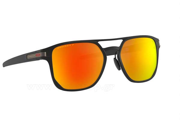 Sunglasses Oakley Latch Alpha 4128 05 prizm ruby polarized