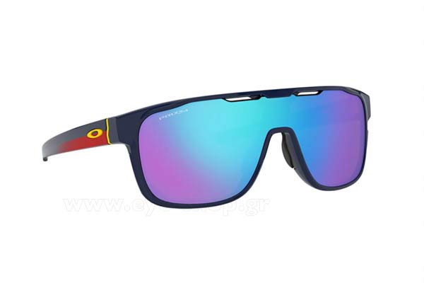Sunglasses Oakley CROSSRANGE SHIELD 9387 10 NAVY