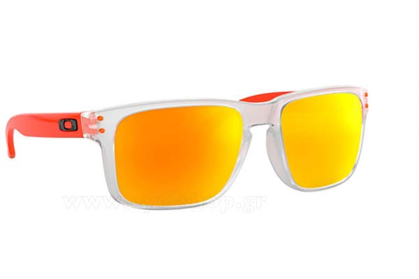 Sunglasses Oakley Holbrook 9102 H5 clear fire iridium