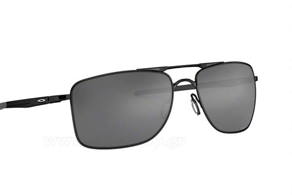 Sunglasses Oakley Gauge 8 4124 11 Pol Blk Prizm Blk