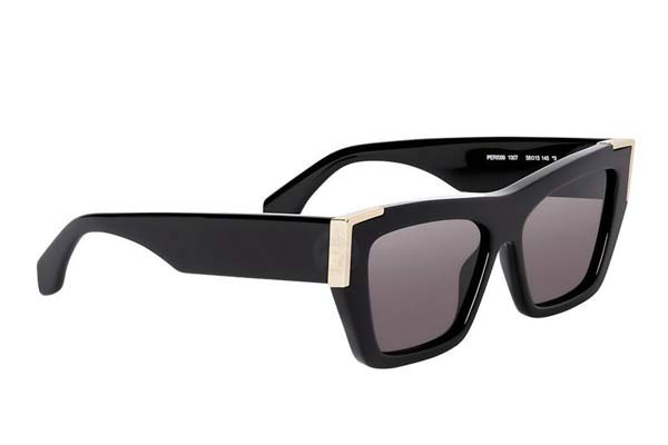 Palm Angels PERI099 HOLLYWOOD 1007 Sunglasses Black Cat Eye Frame, Grey Lenses Palm Angels PERI099 HOLLYWOOD 1007 Sunglasses Black Cat Eye  main image 2