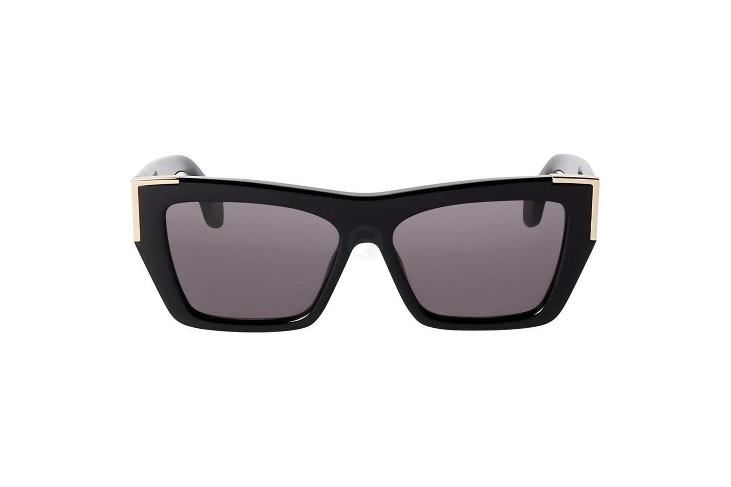 NEW PALM ANGELS SUNGLASSES BLACK WOMEN EYEWEAR PERI099 HOLLYWOOD 1007 Palm Angels Angel Sunglasses 1007 Black - eye-oo.com main image 2