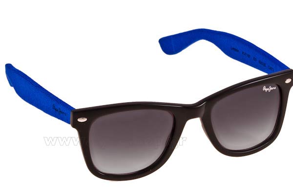 Sunglasses Pepe Jeans Lennon PJ7167 C3 Black Blue Tissue