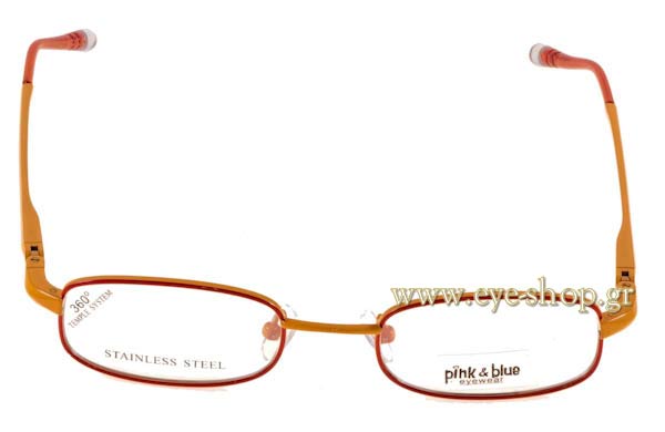 Eyeglasses Pink Blue 317
