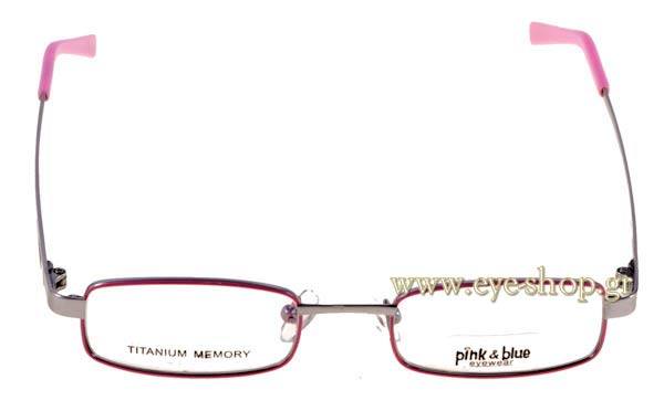 Eyeglasses Pink Blue 326