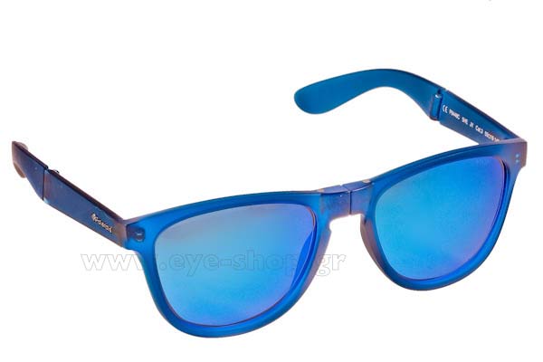 Sunglasses Polaroid P8448 Folding 5HEJY BLUE MATT POLARIZED