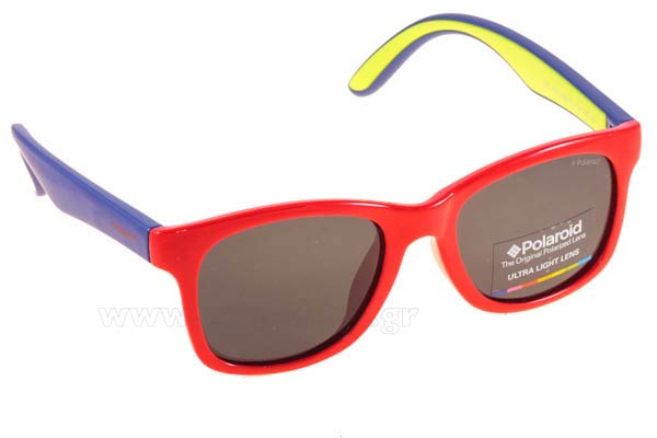 Sunglasses Polaroid PLD 8001 S T21Y2 	RED BLUE (GREY PZ)