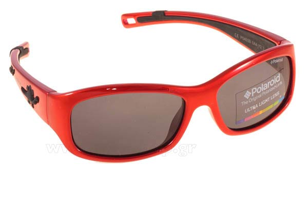 Sunglasses Polaroid P0403S 0A4Y2 	RED BLACK (GREY PZ)