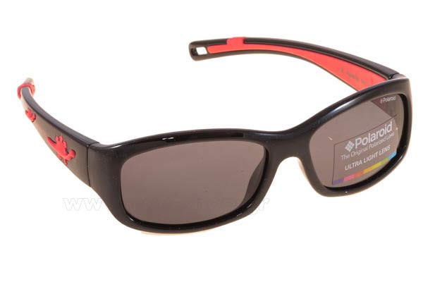 Sunglasses Polaroid P0403S 0A2Y2  	BLACK RED (GREY PZ)
