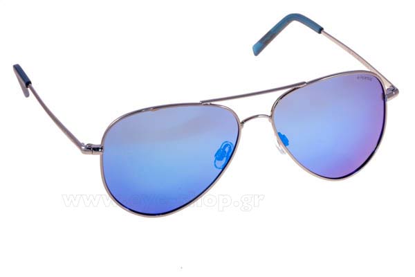 Sunglasses Polaroid PLD 6012 N 6LBJY Blue Mirror PLZ