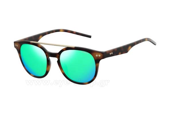 Sunglasses Polaroid PLD 1023 S 202 K7 BRWN HVNA (GREEN SP PZ) Polarized