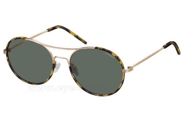 Sunglasses Polaroid 		PLD 1021 S DDB  (RC) GOLD COPP (GREEN PZ) Polarized