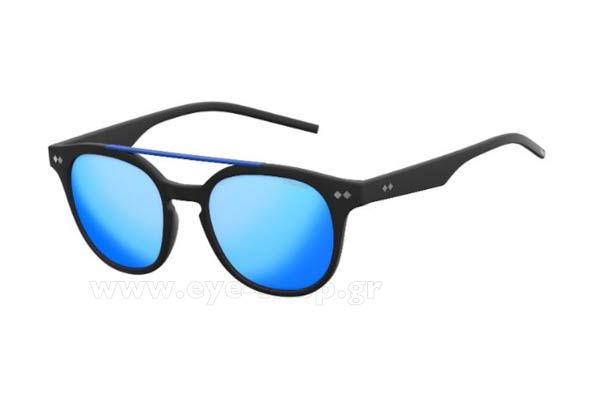 Sunglasses Polaroid PLD 1023 S DL5 (JY) MTT BLACK (GREYBLMIRROR PZ)