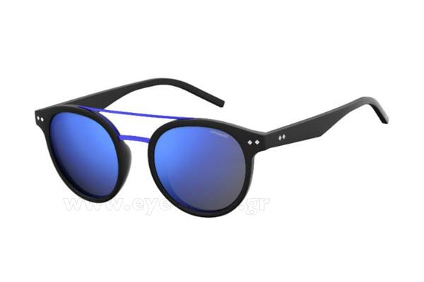 Sunglasses Polaroid PLD 6031 003 (5X) MTT BLACK (GREY SP BLU PZ)