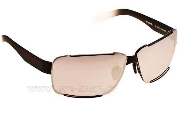 Sunglasses Porsche Design 8580 A mercury silver mirrored