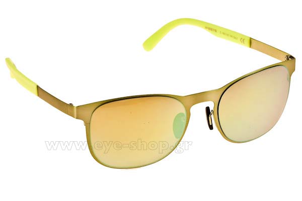 Sunglasses Porsche Design 8578 C Light Green Silver Mirrored