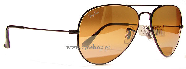 Sunglasses Rayban 3025 Aviator 002/4F