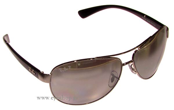 Sunglasses Rayban 3386 004/82 Polarised Silver Mirror