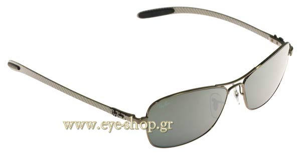Sunglasses Rayban 8302 Carbon 004/40 carbon fiber