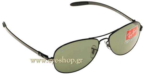 Sunglasses Rayban 8301 002/N5 polarized  carbon fiber