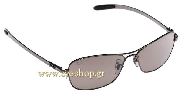 Sunglasses Rayban 8302 Carbon 004/N8 polar carbon