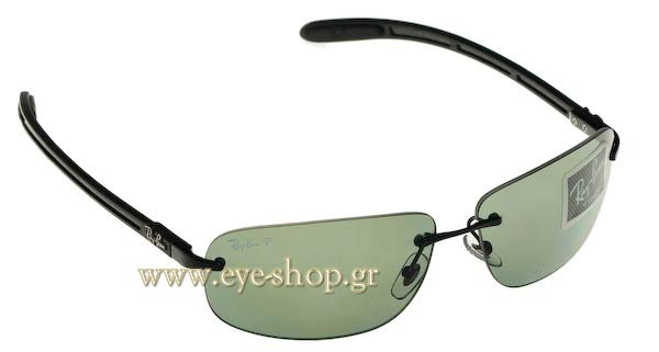Sunglasses Rayban 8303 Carbon 002/9A polar carbon