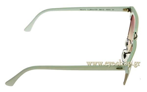 Rayban model 3016 Clubmaster and color 988/32