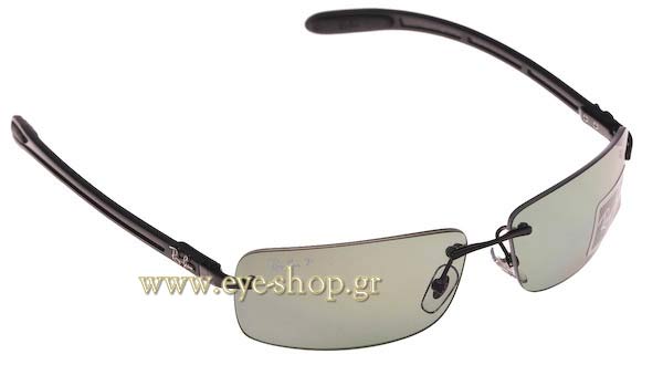 Sunglasses Rayban 8304 Carbon 002/9A carbon fiber polarised