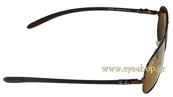 Rayban model 8301 color 014/N6 carbon fiber polarized