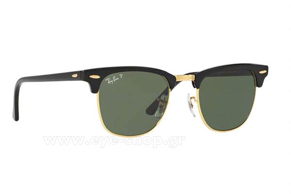 Sunglasses Rayban 3016 Clubmaster 901/58 Polarized