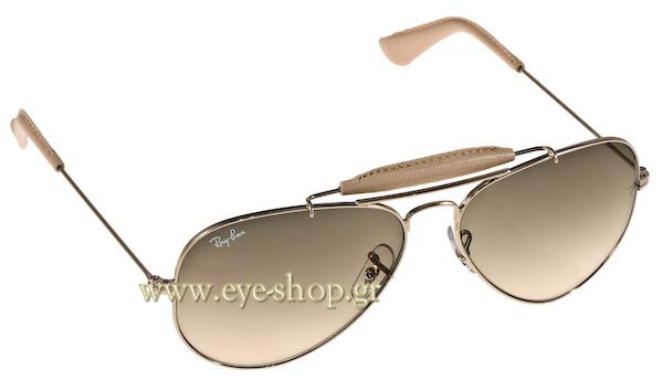 Sunglasses Rayban 3422Q AVIATOR CRAFT 003/32 Leather Collection