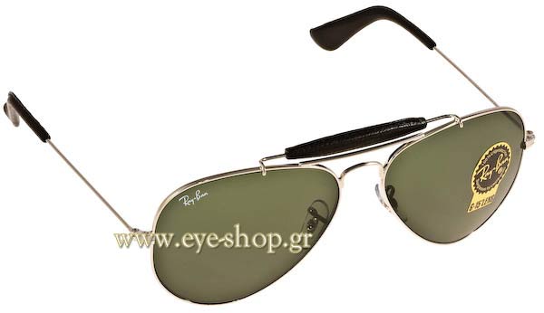 Sunglasses Rayban 3422Q AVIATOR CRAFT 003 Leather Collection