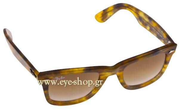 Sunglasses Rayban 2140 Wayfarer 1040/51 Rule Yellow