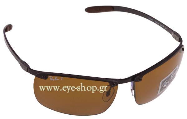 Sunglasses Rayban 8306 Carbon 082/83 Carbon Polarised