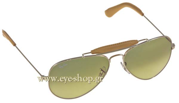 Sunglasses Rayban 3422Q AVIATOR CRAFT 003/28 leather