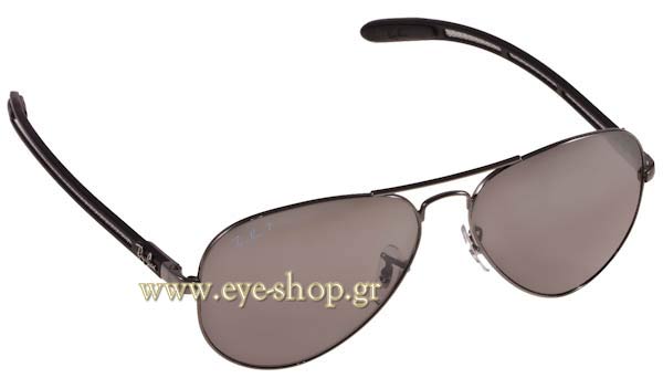 Sunglasses Rayban 8307 Carbon 004/N8 carbon Polarized