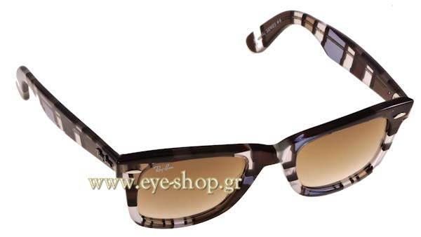Sunglasses Rayban 2140 Wayfarer 108651 Blocks Special series 6