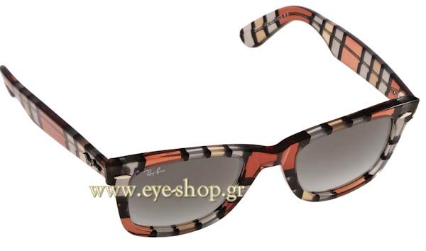 Sunglasses Rayban 2140 Wayfarer 108332 Blocks Special series 6