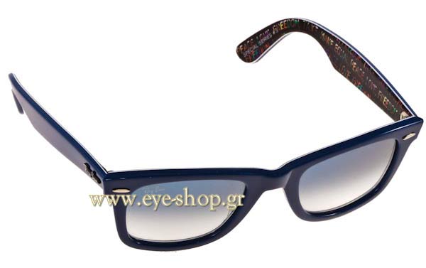 Sunglasses Rayban 2140 Wayfarer 10923F Typedelic Special series 5