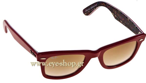 Sunglasses Rayban 2140 Wayfarer 109151 Typedelic Special series 5