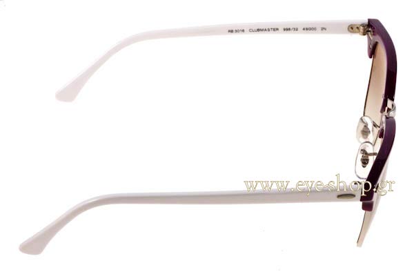 Rayban model 3016 Clubmaster color 998/32