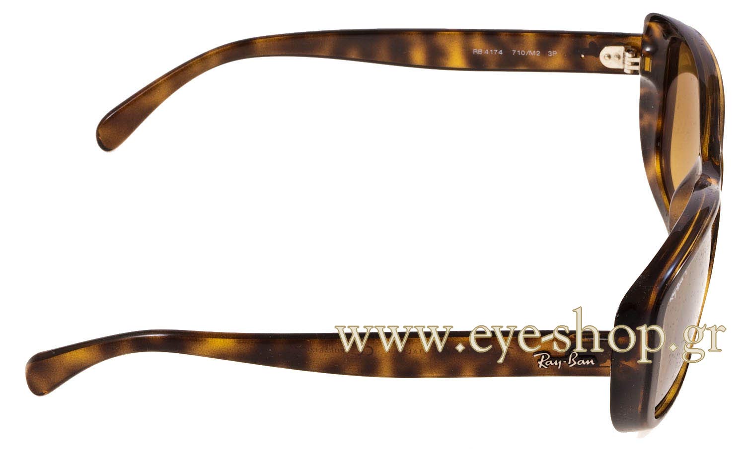 Ray-Ban polarized Sunglasses with Case dark brown tortoise shell 4174 style ray ban 4174 products for sale | eBay main image 2