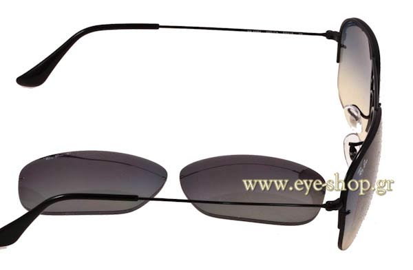 Rayban model 3482 Clip in Flip Out color 002/79 polarized