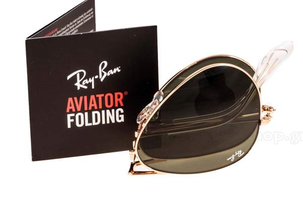 Rayban model Aviator Folding 3479 color 001