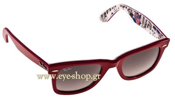 Sunglasses Rayban 2140 Wayfarer 111871 London Special Series 8