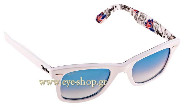 Sunglasses Rayban 2140 Wayfarer 11163Q London Special Series 8