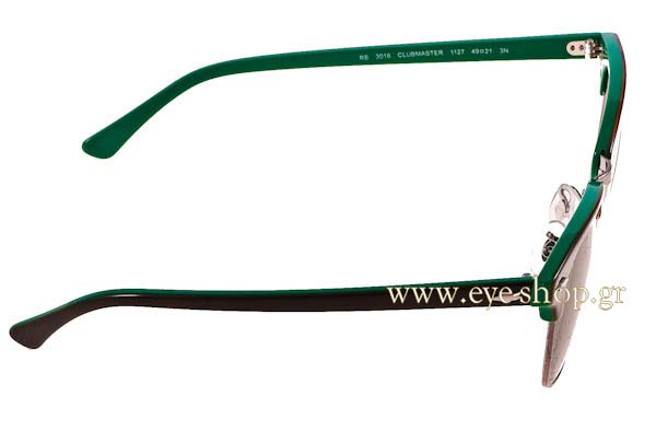 Rayban model 3016 Clubmaster color 1127